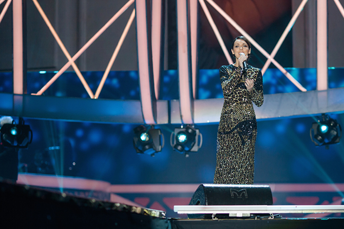 Очаровательная Алсу удостоилась диплома за композицию "Счастье ты мое"