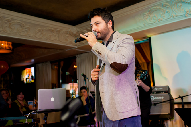 Артист продемонстрировал свое мастерство молодым артистам, мечтающим покорить эстраду