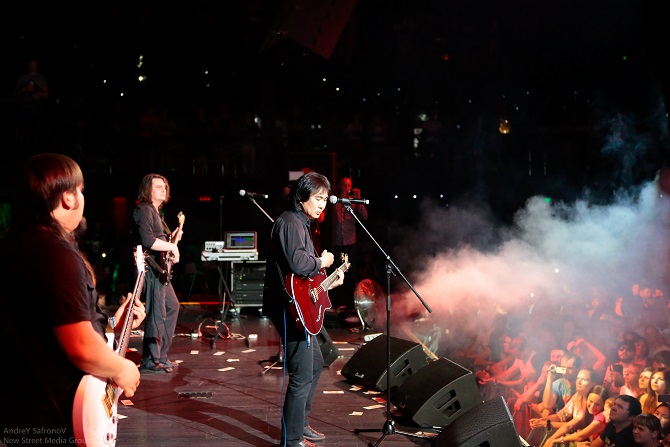 Коллектив "Виктор" неизменно радует публику нетленками Виктора Цоя