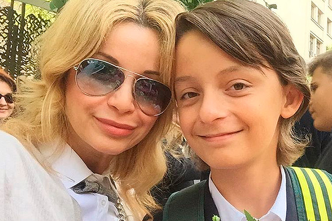 Сын певицы Ольги Орловой учится в частной школе