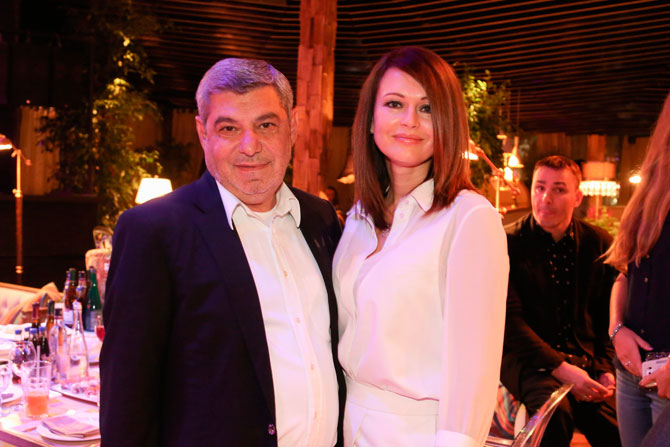 Сценарист Александр Атанесян и Ирина Безрукова