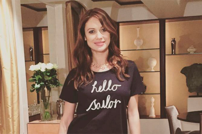 Ольга Куриленко в прошлом году отметила 36-летие и родила первенца - сына Александра Макса Горацио.