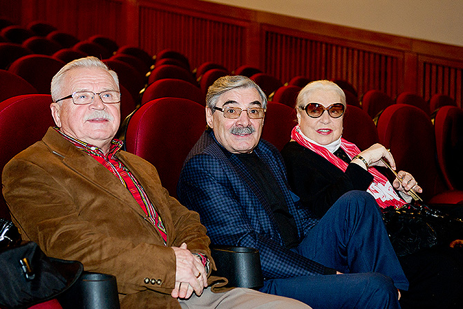 Сергей Никоненко, Александр Панкратов-Черный и Лидия Федосеева-Шукшина