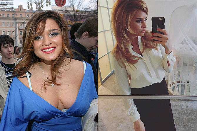 Сильно похудела и ведущая скандального проекта "Дом-2" Ксения Бородина