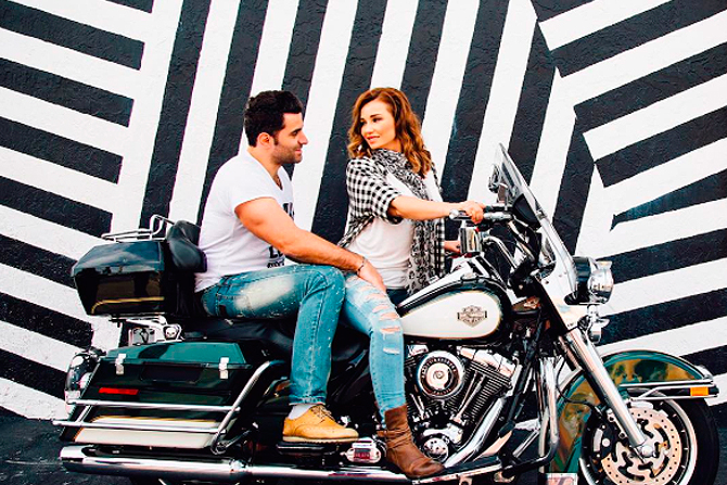 Анфиса Чехова с мужем Гурамом