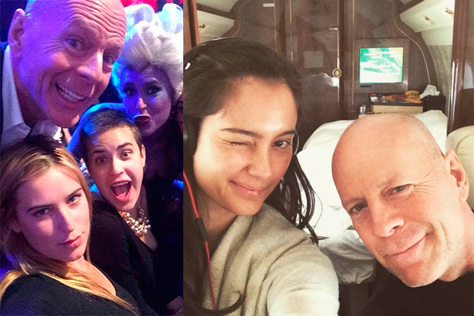 У 60-летнего Брюса Уиллиса подрастают две дочки — трехлетняя Мейбел и годовалая Эвелин