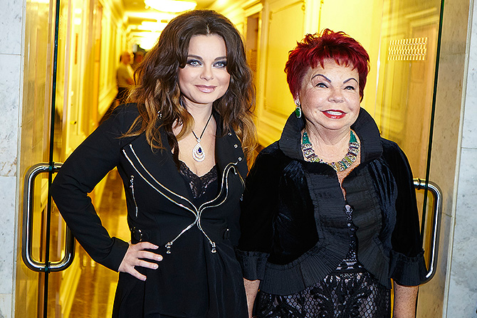 Наташа Королева с мамой Людмилой