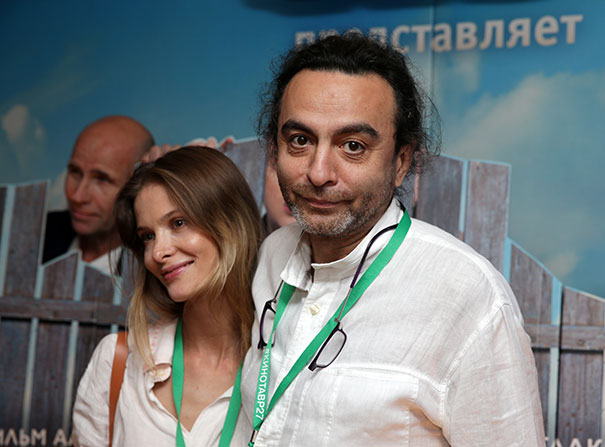 Актриса Светлана Иванова с возлюбленным режиссером Джаником Файзиевым