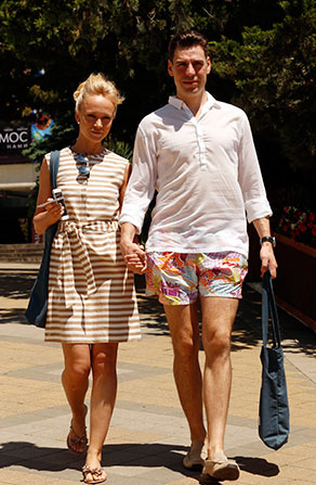 Актер Дмитрий Дюжев с супругой Татьяной