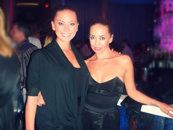 Жанна Фриске с сестрой Натальей