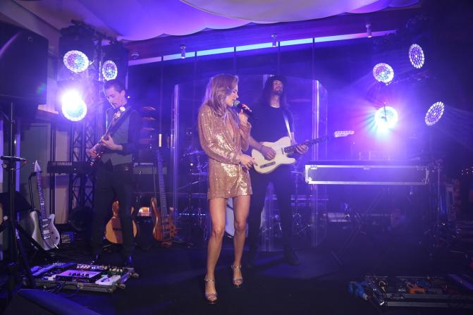 Выступление Глюк'оZы на вечеринке