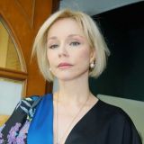 55-летняя Зудина вырядилась в байкера