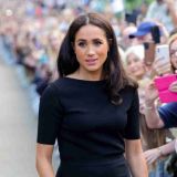 Маркл явилась на похороны королевы при полном параде