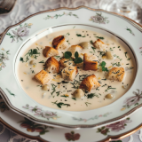 ВНУКИ бегут за добавкой к плите! БАЛУЮ и соседа / ЛОВИТЕ РЕЦЕПТ супа-пюре из шампиньонов с гренками