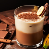 Простой рецепт СОГРЕВАЮЩЕГО напитка с шоколадом для детей и взрослых! Готовим горячий банановый коктейль