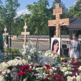 Царствие небесное: могила несчастной Заворотнюк утонула сразу после похорон